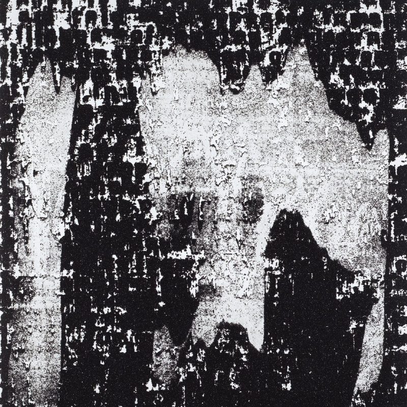 Official cover of Quiet Storm by Space Afrika, featuring Figure #30 by Glenn Ligon