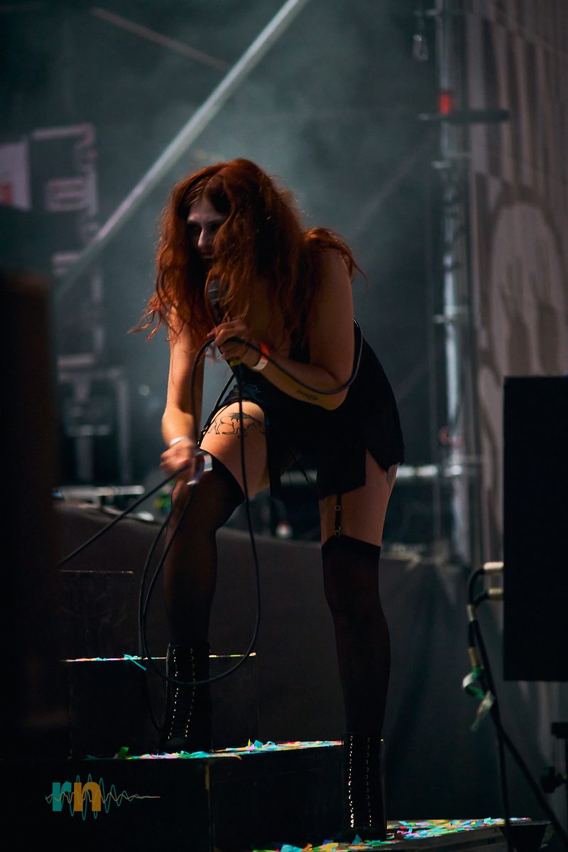 Sandré performing at Canela Party 2026
