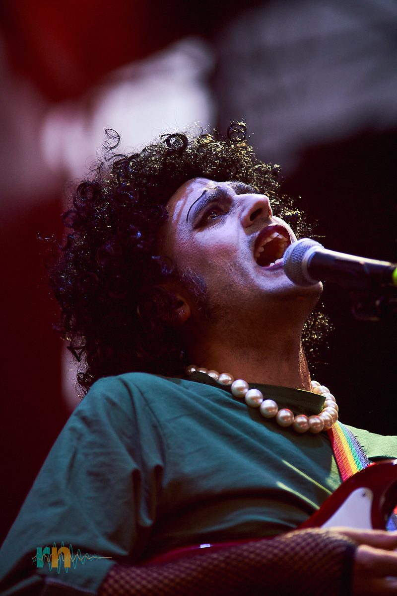 Sandré performing at Canela Party 2026